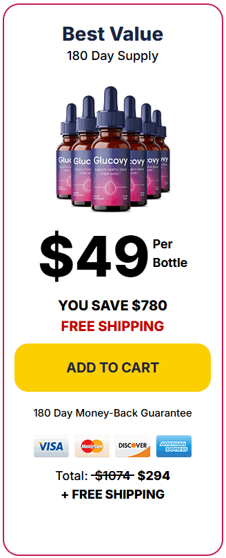 Glucovy 6 bottles